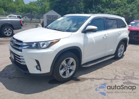 2018 Toyota Highlander Limited from USA, damaged, VIN 5TDDZRFH9JS879764